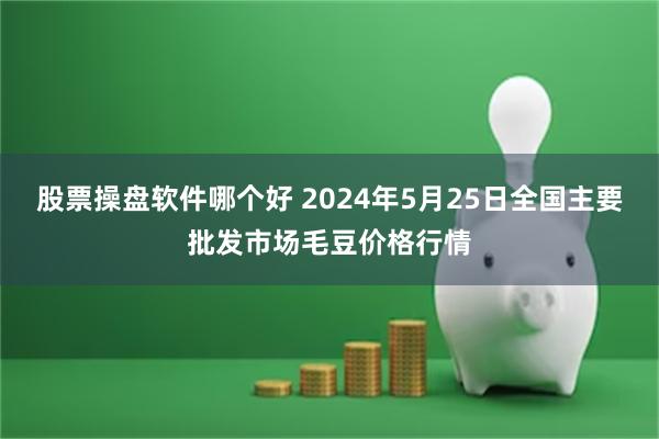 股票操盘软件哪个好 2024年5月25日全国主要批发市场毛豆价格行情